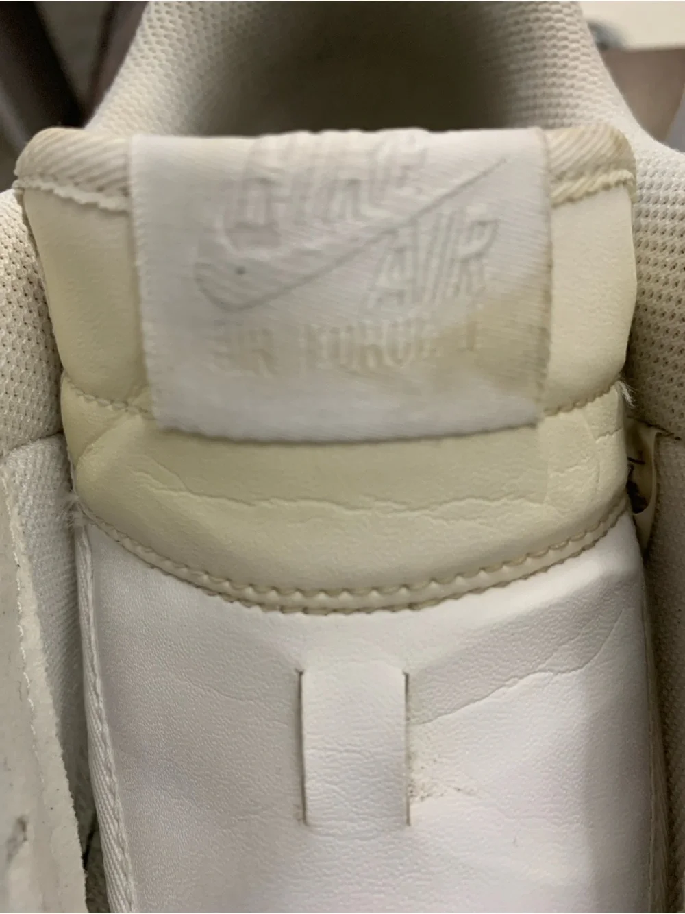 Nike Air Force 1  Men’s Sneakers White Lace-Up Athletic Men’s Size 11.5